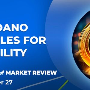 Cardano (ADA) Price Climb: Navigating Peaks and Valleys Towards Market Stability