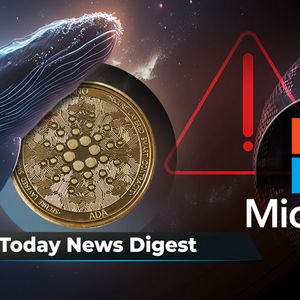 Cardano Sees $1.5 Billion Whale Transactions, Microsoft Issues Major Crypto Warning, This SHIB Trend Might Trigger New Bull Run: Crypto News Digest by U.Today