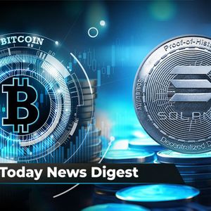 Solana Flips Binance Coin to Become Fourth Biggest Crypto, Bitcoin Reaches New All-Time High, Shiba Inu Sees 8 Trillion Token Withdrawal: Crypto News Digest by U.Today