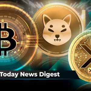 Here Are Factors That Could Trigger Bitcoin Spike This Week, XRP Attracts $2.5 Million Inflows into Crypto Market, SHIB Rockets to Second Place on Binance: Crypto News Digest by U.Today