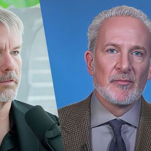Schiff Strikes Back at Michael Saylor Over MicroStrategy's $623M Bitcoin Buy