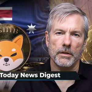 Shiba Inu Listed by Major Australian Exchange, Michael Saylor Makes Big Bitcoin Statement, Binance Exec Escapes Detention in Nigeria: Crypto News Digest by U.Today