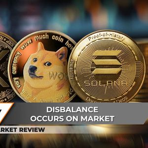 XRP Among Losers, Dogecoin (DOGE) Shows Who's Memecoins Leader, Solana (SOL) Paints Symmetrical Triangle