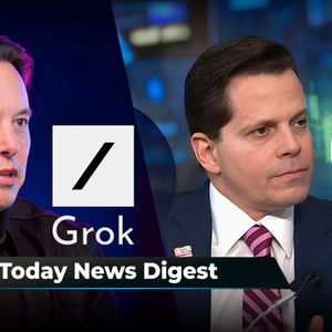Elon Musk's Grok Now Surpasses ChatGPT-4 Massively, Anthony Scaramucci Shares Epic Bitcoin Price Prediction: Crypto News Digest by U.Today