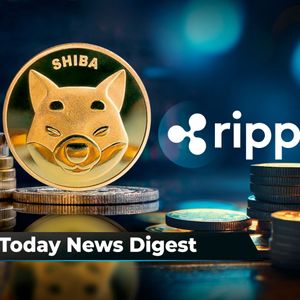 1.75 Trillion SHIB Mysteriously Grabbed on Robinhood, Ripple's 800 Million XRP Escrow Lockup Failed to Reboot Price, Peter Schiff Named New Bearish Target for BTC: Crypto News Digest by U.Today