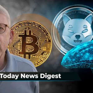 Peter Brandt Urges To Ignore Peter Schiff's 'Bitcoin Is Dead' Claim, Half Trillion SHIB Moved in 24 Hours, 7,000 ETH Mysteriously Moved to Robinhood: Crypto News Digest by U.Today