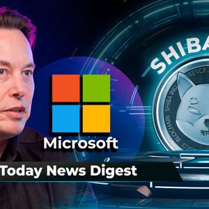 Elon Musk Issues "Black Mirror" Warning, Shibarium on Verge of Major Record, Samson Mow Makes Bullish Bitcoin Statement: Crypto News Digest by U.Today
