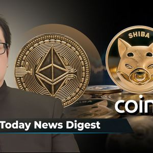 Samson Mow Reveals Last Chance to Sell ETH, Coinbase Adds Perpetual Futures for Shiba Inu, Solana Predicted to be Next Crypto ETF: Crypto News Digest by U.Today