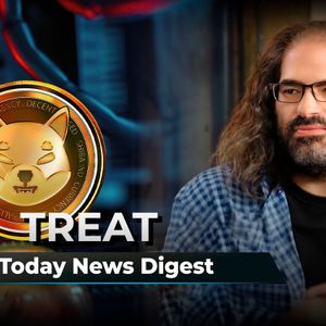 SHIB Insider Issues Crucial TREAT Warning, Ripple CTO Sheds Light on Tokenization, Ethereum's Vitalik Buterin Surprises With Dogecoin Message: Crypto News Digest by U.Today