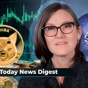 Shiba Inu May Break Major Record in June, Cathie Wood's Ark Invest Drops Plans to Issue Ethereum ETF, Max Keiser Issues BTC Prediction for El Salvador President: Crypto News Digest by U.Today