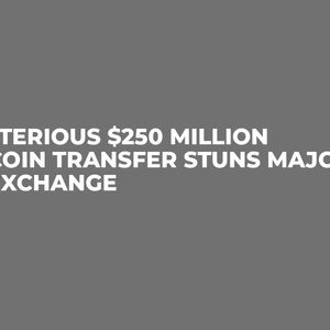 Mysterious $250 Million Bitcoin Transfer Stuns Major US Exchange