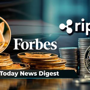Ripple Reveals Ticker for Upcoming Stablecoin, Shiba Inu Praised by Forbes, Coinbase Sees Over $1 Billion Ethereum Outflow: Crypto News Digest by U.Today