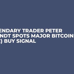 Legendary Trader Peter Brandt Spots Major Bitcoin (BTC) Buy Signal
