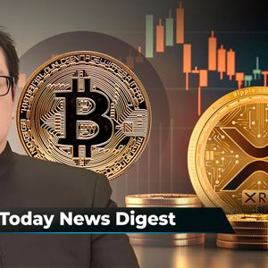 Samson Mow Shares Prediction on When BTC Might Hit $1 Million, XRP Secures Golden Cross, BlackRock’s BTC ETF Records Massive Milestone: Crypto News Digest by U.Today