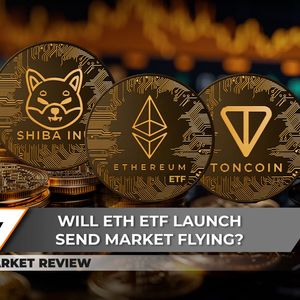 Shiba Inu (SHIB): Things Are Getting Ugly, $1 Billion Ethereum (ETH) ETF Launch Doesn't Help, Toncoin (TON) Can't Drop Below $6.6