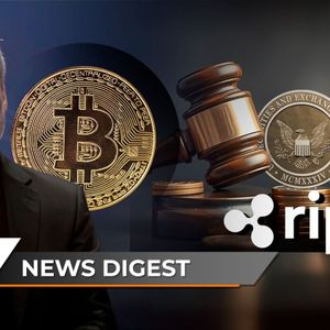 Ripple To Pay Massive Penalties, Final Judgment Says; Here's How Many Bitcoins Michael Saylor Holds, Ethereum ETFs Skyrocket with $98 Million Inflows: Crypto News Digest by U.Today