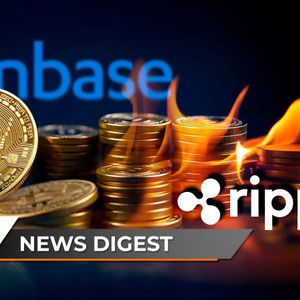 Nearly $500 Million BTC Withdrawal Stuns Coinbase, Ripple Burns Stablecoin Tokens, Shytoshi Kusama Highlights Epic SHIB Move in Gaming Sphere: Crypto News Digest by U.Today