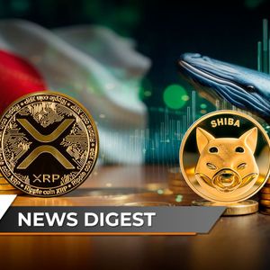 XRP Listed by Major Japanese Exchange, Shiba Inu Whale Activity Skyrockets 171%, Jim Cramer Provides Explanation on Crypto Market Bloodbath: Crypto News Digest by U.Today