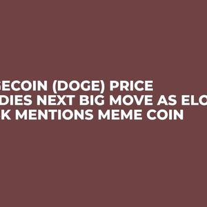 Dogecoin (DOGE) Price Readies Next Big Move as Elon Musk Mentions Meme Coin