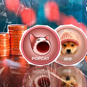 Memecoins POPCAT, WIF Amid Worst Performers in Top 100