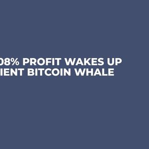 10,408% Profit Wakes up Ancient Bitcoin Whale