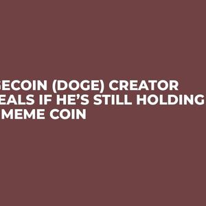 Dogecoin (DOGE) Creator Reveals If He’s Still Holding The Meme Coin