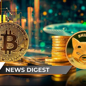 Bitcoin on Verge of Potential Golden Cross, Shiba Inu May be In Line for Whale-Induced Rally, Tesla Confirms It Still Holds BTC: Crypto News Digest by U.Today