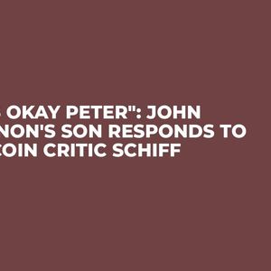 "It’s Okay Peter": John Lennon's Son Responds to Bitcoin Critic Schiff