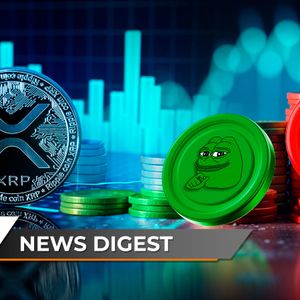 XRP Forms Bizarre Candle, PEPE Inching Closer to Flipping Shiba Inu, BlackRock Discloses New Position in IBIT: Crypto News Digest by U.Today
