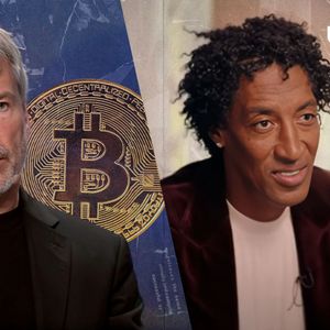 Michael Saylor and NBA Legend Scottie Pippen Send Bullish Bitcoin Message to Community