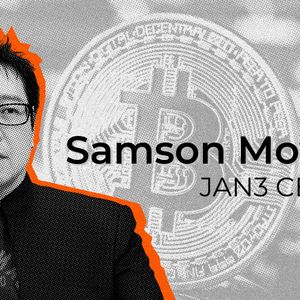 Bitcoin to Hit $1.0 Million After $0.1 Million, Samson Mow Insists