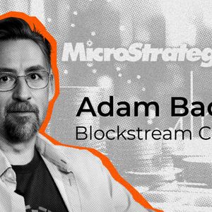 Adam Back Says MicroStrategy (MSTR) Is “Stupidly Cheap”