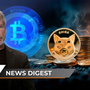 MicroStrategy's Saylor Pitches $600 Million Bitcoin Buy to Jeff Bezos, Almost No New XRP Investors Coming, SHIB Burns Jump 936%: Crypto News Digest by U.Today