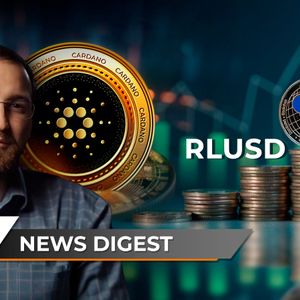 RLUSD Explodes With 106% Growth in Volume, Cardano Founder Drops Major Year-End Update, Here's How Much BTC Will Make You Rich, Per Robert Kiyosaki: Crypto News Digest by U.Today