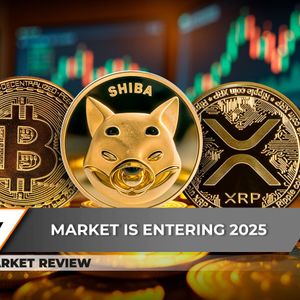 Bitcoin (BTC) Loses Support: 2025 To Begin With Crash? Shiba Inu (SHIB) Hits Critical Level, XRP Struggles to Hold Above $2