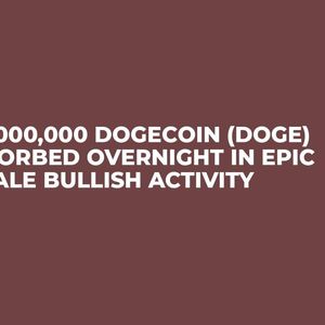 140,000,000 Dogecoin (DOGE) Absorbed Overnight in Epic Whale Bullish Activity