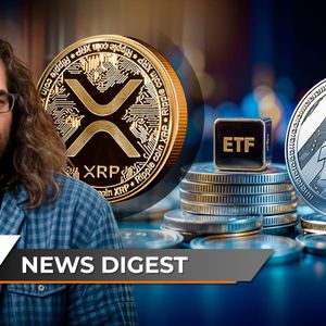 Ripple CTO Reveals Painful Truth About XRP $3.84 'ATH,' Litecoin ETF Is Likely Next to Be Approved, Expert Says; Shiba Inu Awaits 64 Trillion Level: Crypto News...