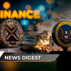 $124,788,255 in XRP Stuns Binance, SEC Now Has New Acting Chairman, Samson Mow Spots 'God Candle' as BTC Price Hits ATH: Crypto News Digest by U.Today