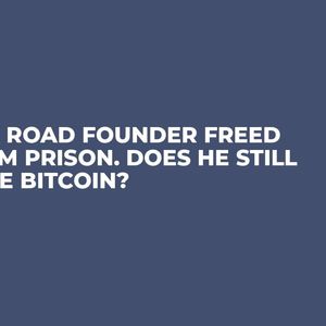 Silk Road Founder Freed from Prison. Does He Still Have Bitcoin?