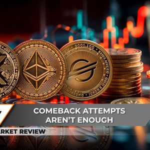 XRP Comeback Imminent? Crucial Signal, Ethereum (ETH) Price Hanging For Dear Life, Stellar (XLM) In Comeback Mode