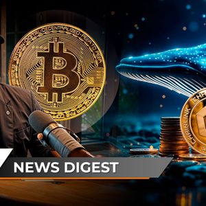 Bitcoin Is Moving to Hybrid PoS Model, Solana Co-Founder Says; Chainlink Sees Highest Whale Activity in 14 Months; Shiba Inu Buyer Empties ByBit for 131,000,000...