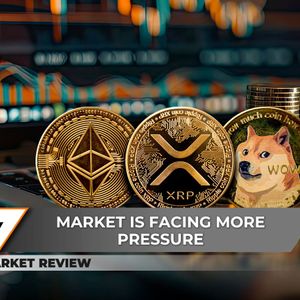XRP On Verge of Losing Crucial Support, Ethereum (ETH) Vital Resistance Reached, Dogecoin (DOGE) Price Tumbles Rapidly