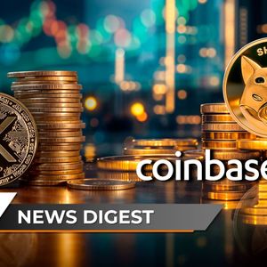 XRP Transactions Skyrocket to 2 Million, Coinbase Sees Mysterious Withdrawal of Billions of SHIB, SEC Drops Case Against Consensys: Crypto News Digest by U.Toda...