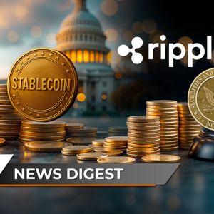 Major Stablecoin Bill Achieves Bipartisan Breakthrough, Ripple Reveals SEC's Request to Vacate Injunction in Lawsuit: Crypto News Digest by U.Today