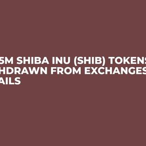589.5M Shiba Inu (SHIB) Tokens Withdrawn from Exchanges: Details