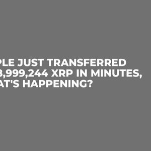 Ripple Just Transferred $438,999,244 XRP in Minutes, What's Happening?