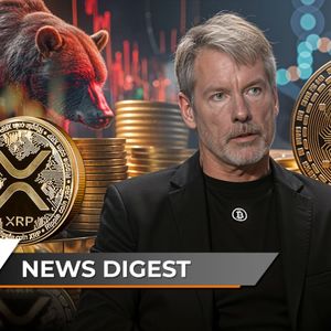 XRP Bears Stunned by 51,209% Liquidation Imbalance, Saylor Issues One-Word Verdict for Bitcoin, Cardano Founder Issues Crucial Scam Alert: Crypto News Digest