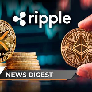 Ripple’s $606 Million XRP Transfer Sparks Hopes, Shiba Inu (SHIB) Price to Add Zero, Don’t Buy Ethereum Dip, Says Top Trader — Crypto Market News