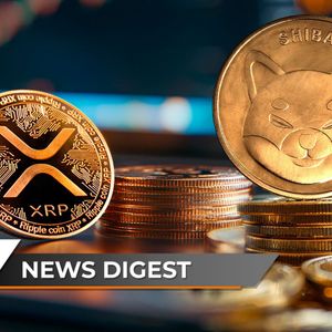 XRP Golden Cross Flip, Shiba Inu Rockets 699,000% in Liquidation Imbalance, Bitcoin Risks Losing $100,000 — Crypto News Digest