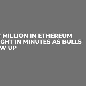 $557 Million in Ethereum Bought in Minutes as Bulls Show Up